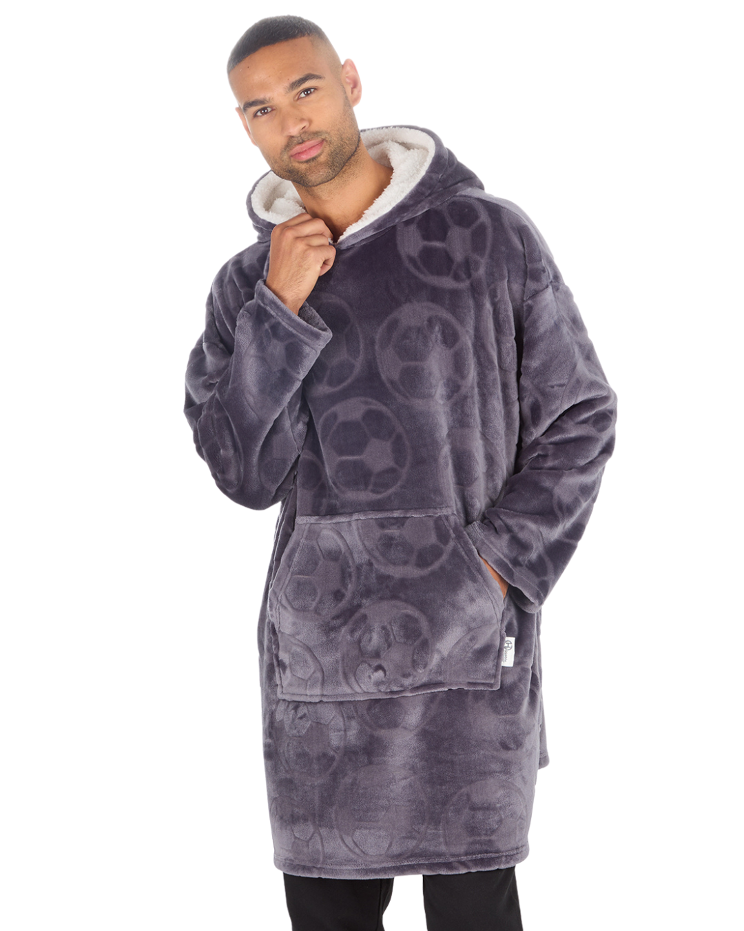 Mens Supersoft Fleece Gamer Hoodie