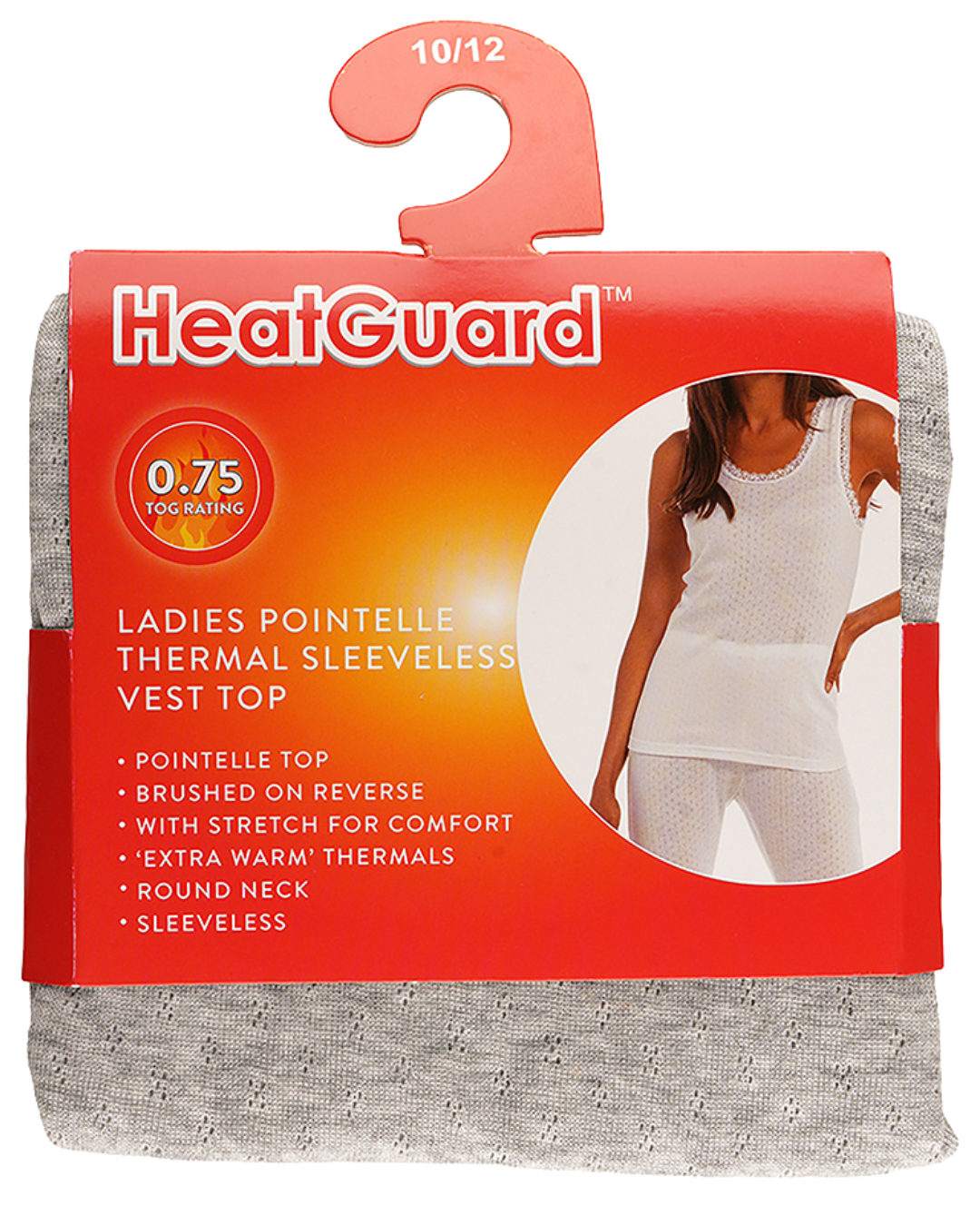 Womens Pointelle Sleeveless Thermal Vest