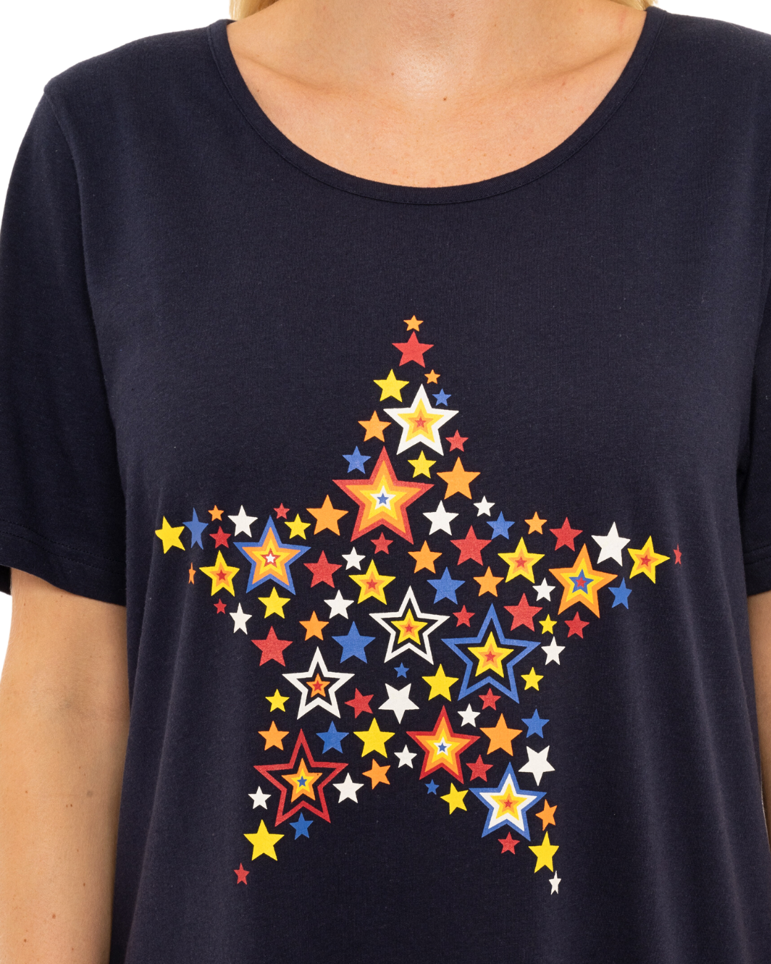 Pack of 2 Rainbow Star 100% Cotton Nightshirts