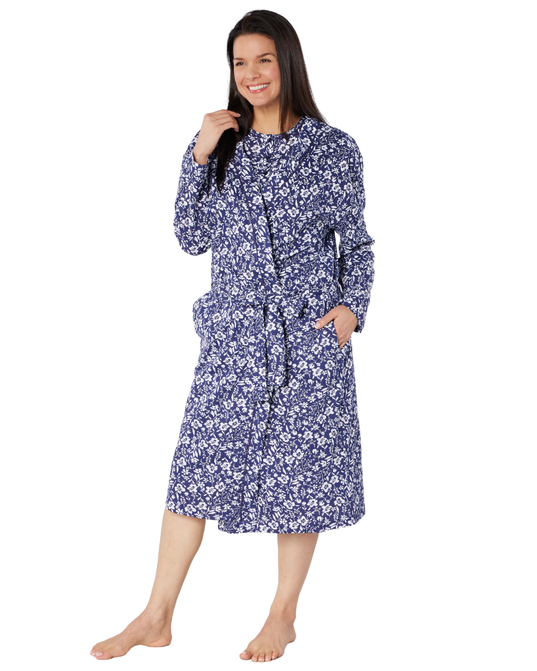 Summer Meadow Print 100% Cotton Jersey Wrap