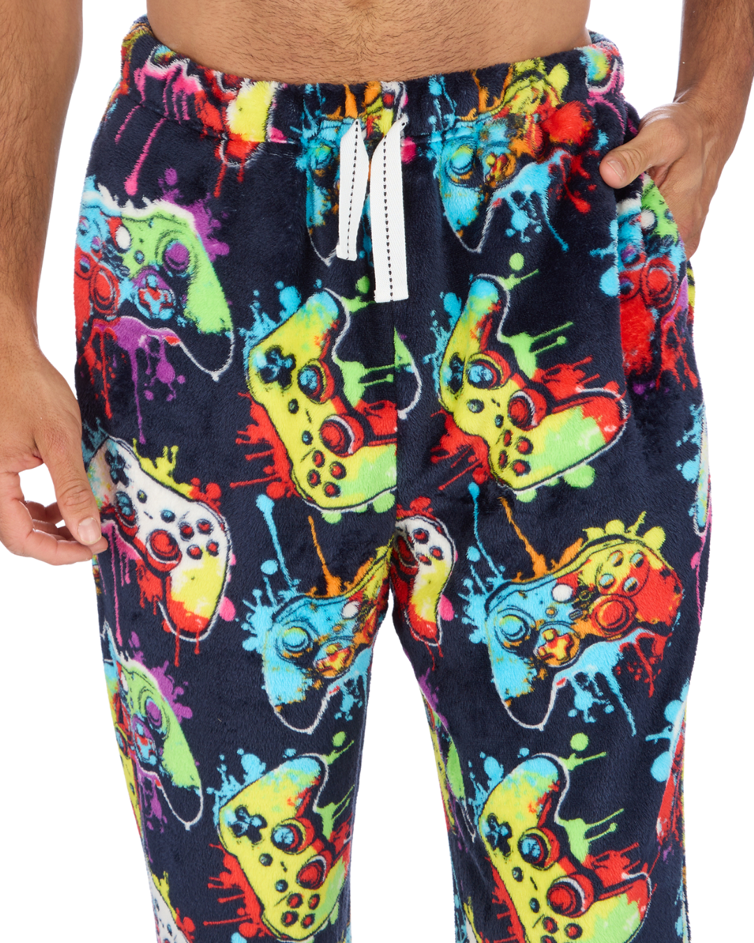 Mens Supersoft Gamer Fleece Pyjamas (31B2150)