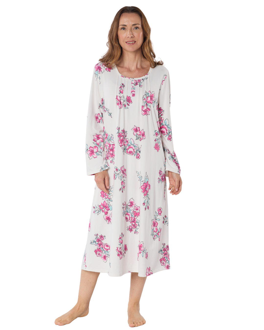 Winter Rose Supersoft Jersey Nightdress (34B2167)
