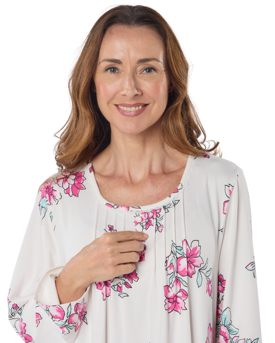 Winter Rose Supersoft Jersey Nightdress (34B2167)