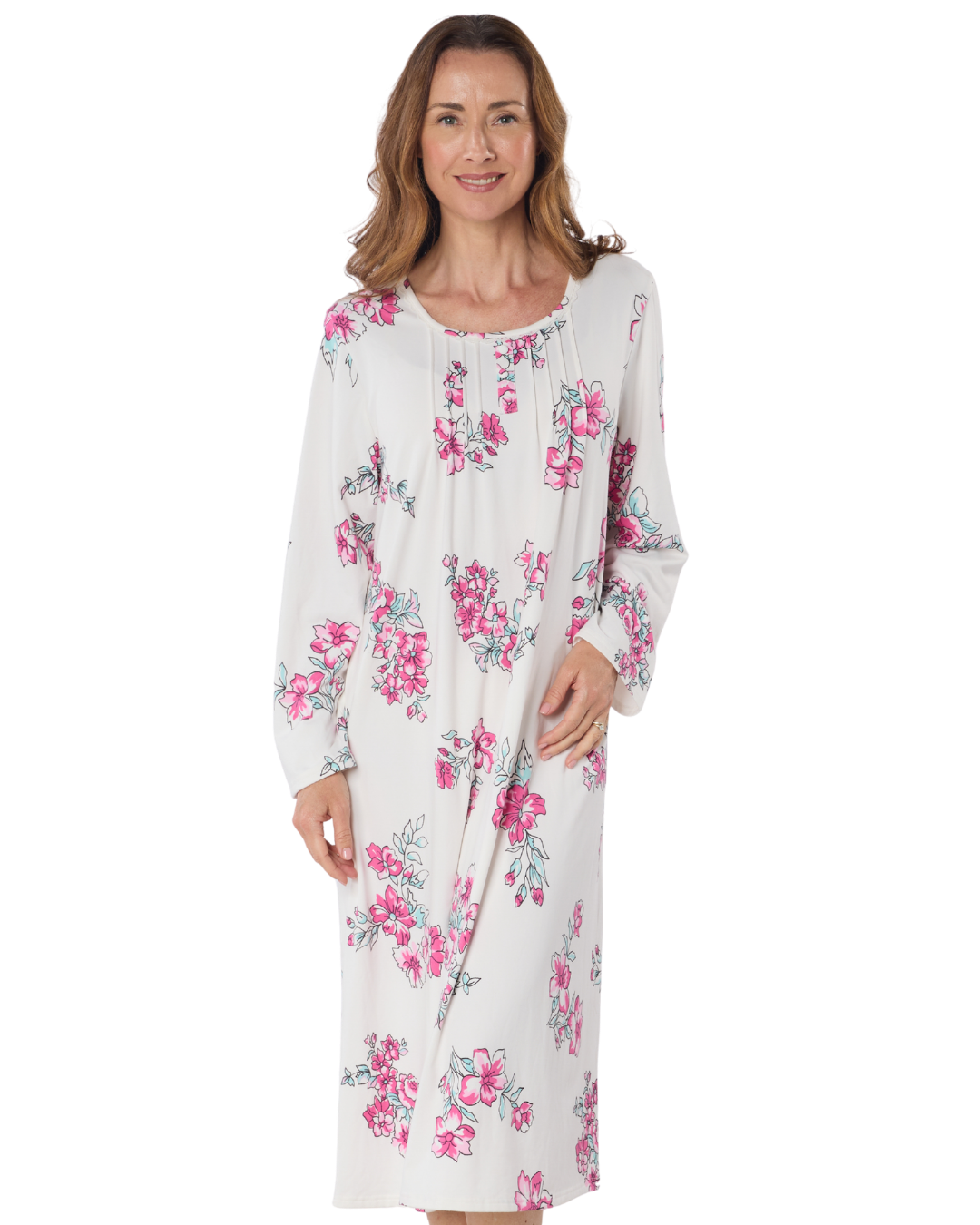 Winter Rose Supersoft Jersey Nightdress (34B2167)