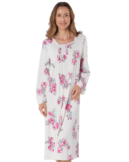 Winter Rose Supersoft Jersey Nightdress (34B2167)