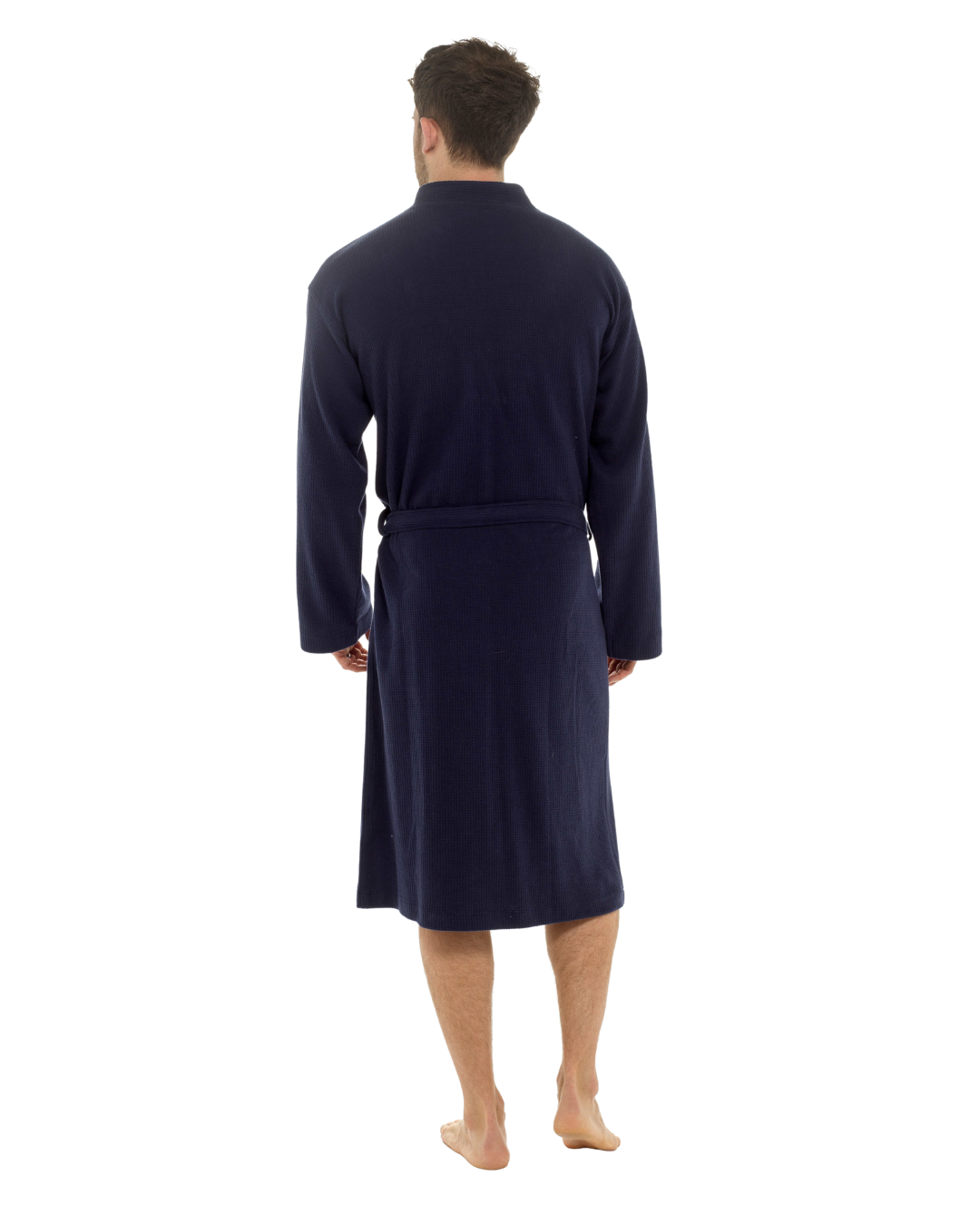 Mens 100% Cotton Waffle Robe (HT034)