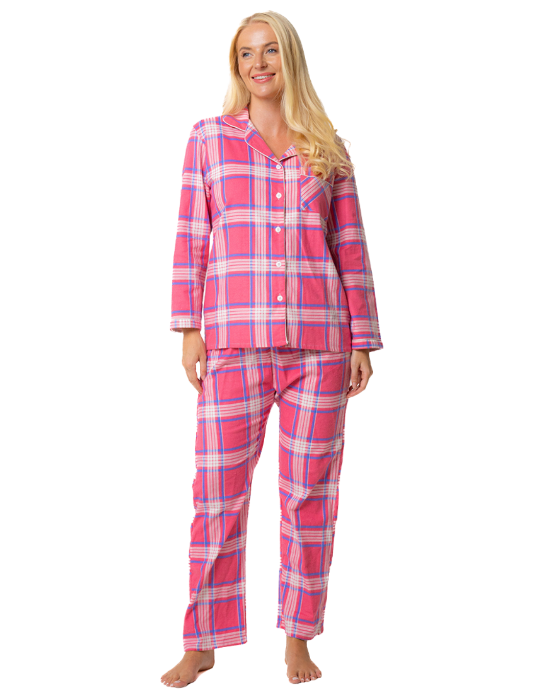 Check Print Wincy Pyjama (IN45757)