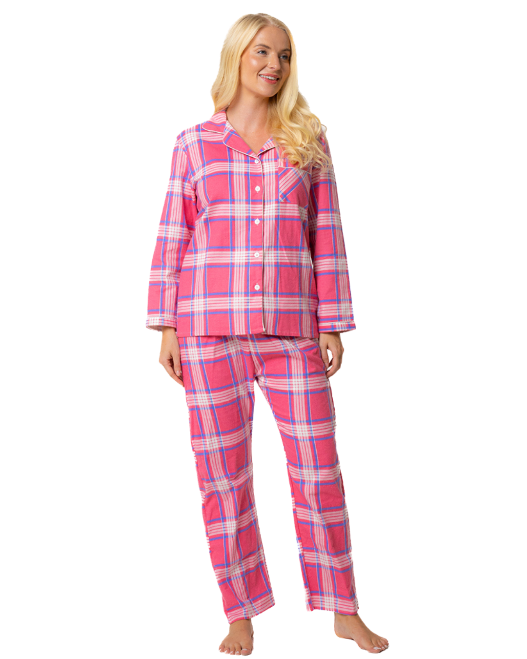 Check Print Wincy Pyjama (IN45757)