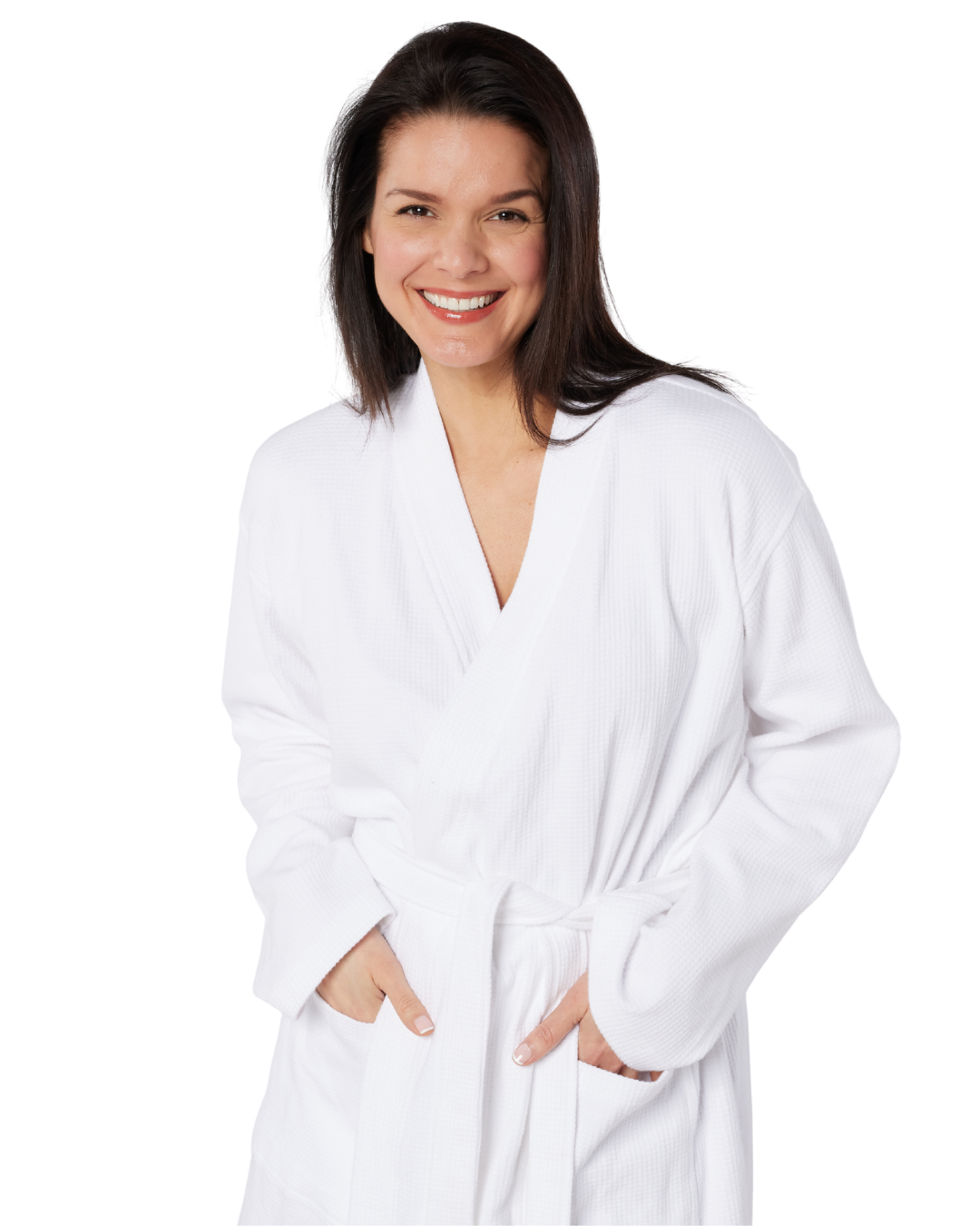 100% Cotton Waffle Wrap Robe