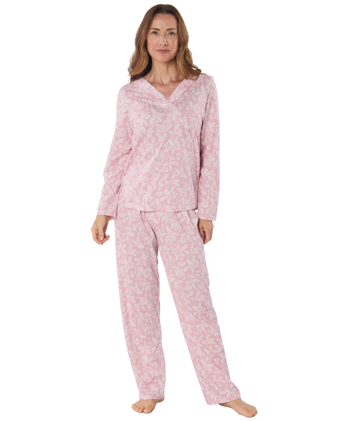 Oak Glade Cotton Rich Jersey Pyjama (MA50013)