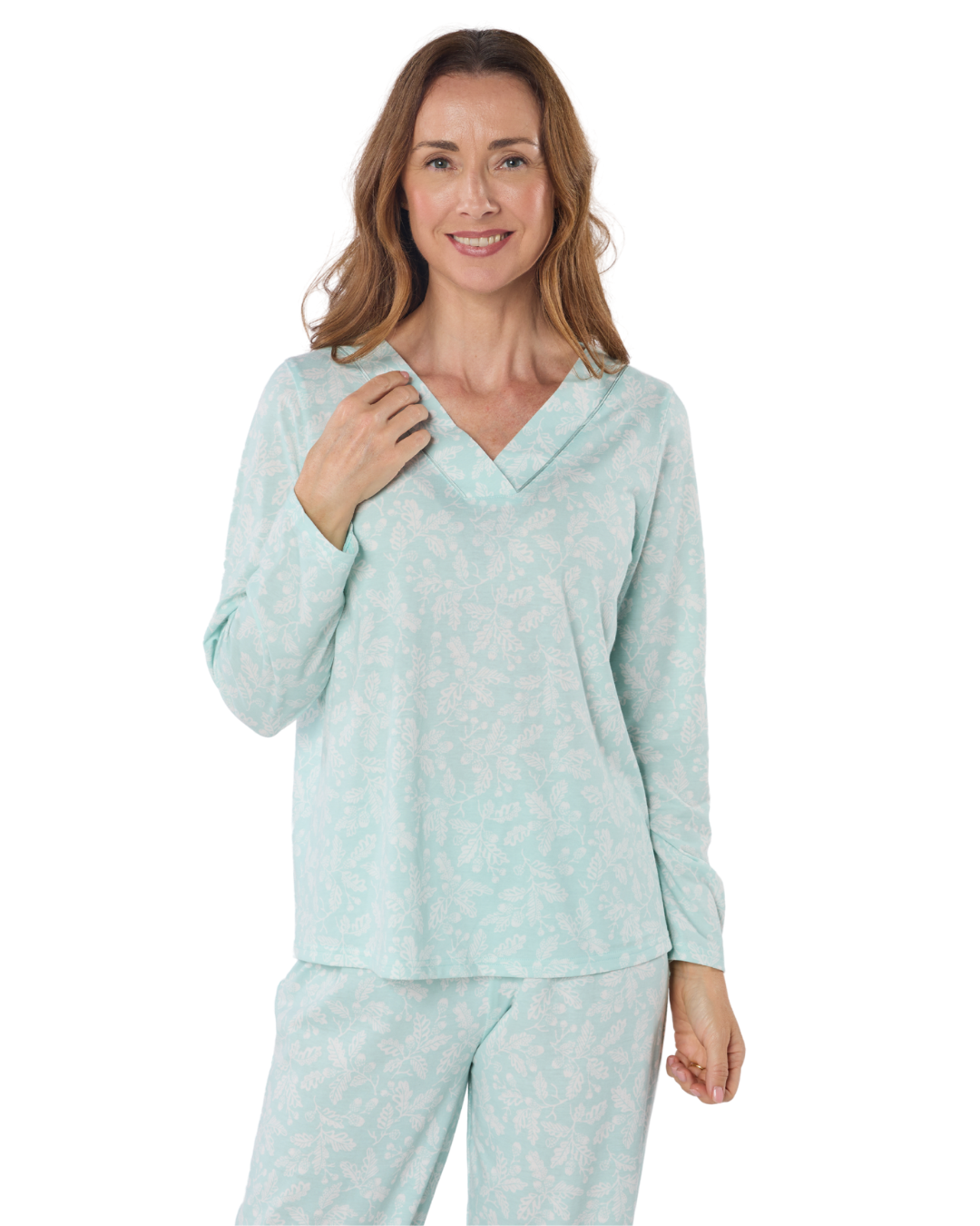 Oak Glade Cotton Rich Jersey Pyjama (MA50013)