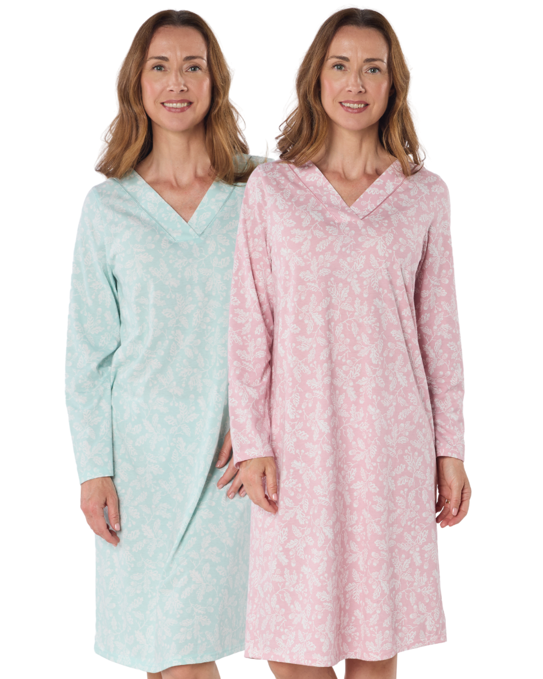 Oak Glade Cotton Rich Jersey Nightdress (MA50014)