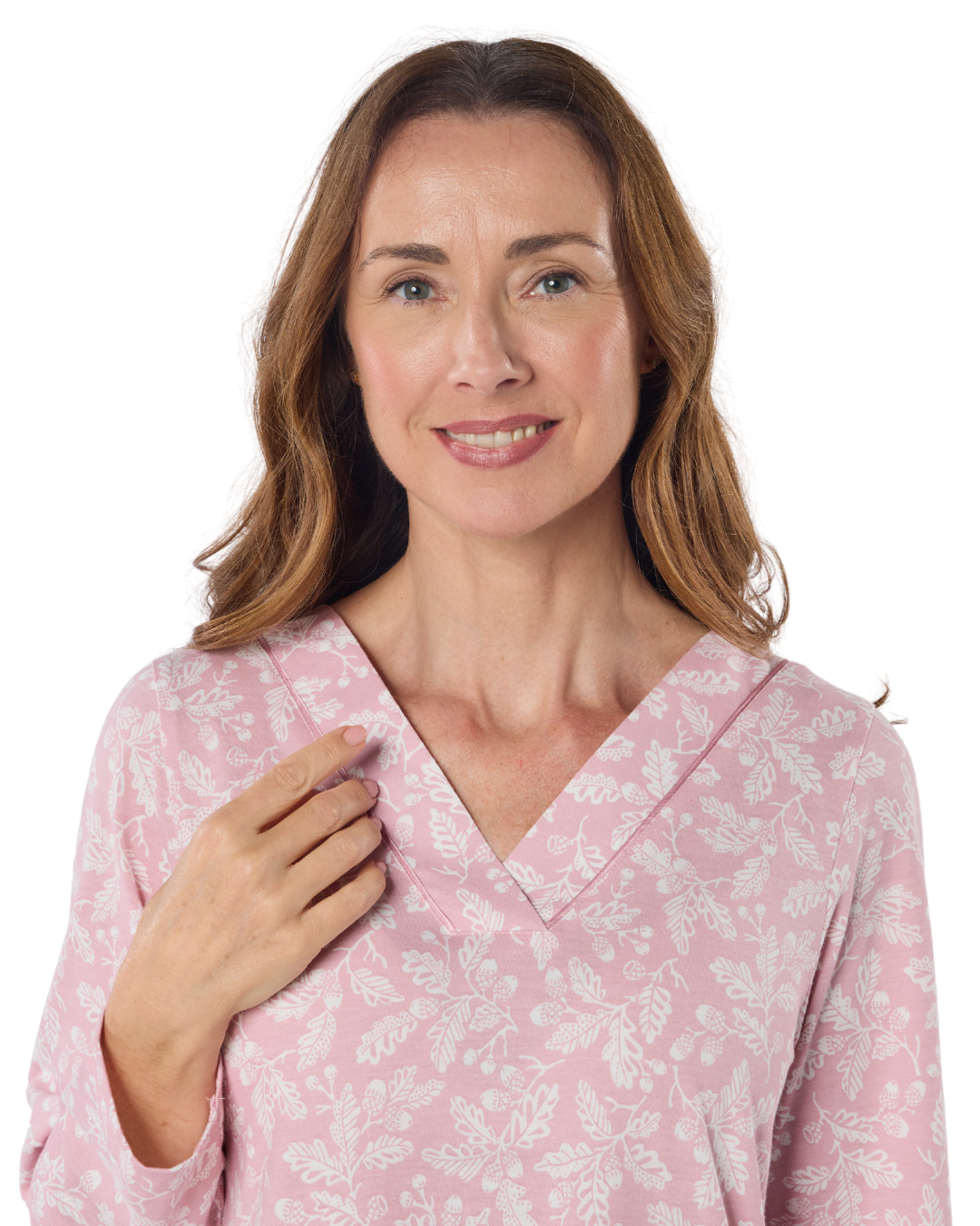 Oak Glade Cotton Rich Jersey Nightdress (MA50014)