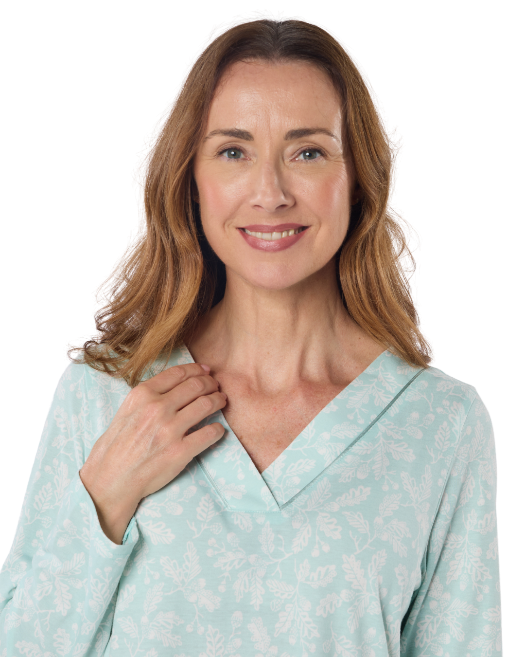 Oak Glade Cotton Rich Jersey Nightdress (MA50014)