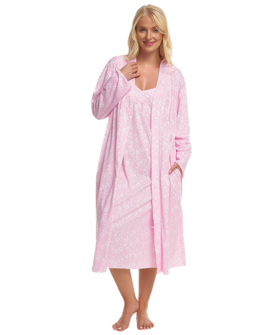 Summer Meadow Print 100% Cotton Jersey Wrap